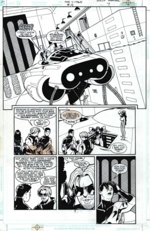 The Titans #14 Page 7 by Cully Hamner
