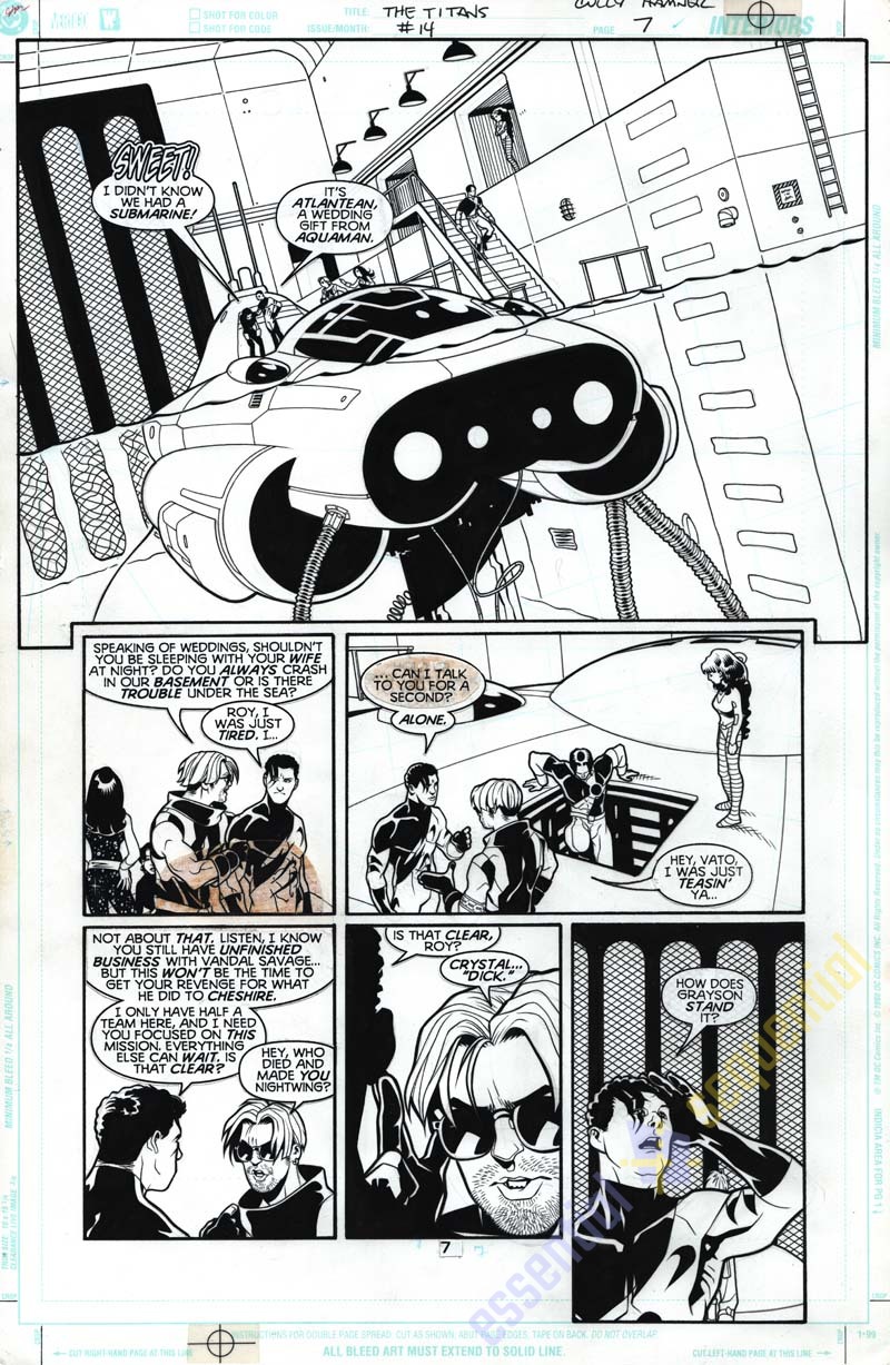 The Titans #14 Page 7 by Cully Hamner 1 The Titans #14 Page 7 by Cully Hamner