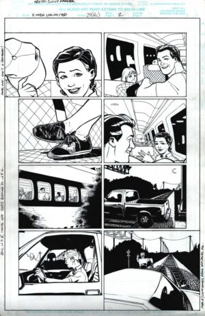 X-Men Unlimited #29 Page 2 by Cully Hamner