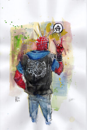 Spider-Punk by Rod Reis