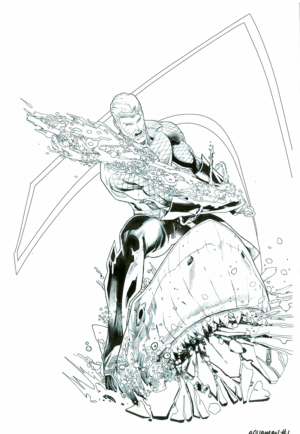 Aquaman #1 Cover by John Timms