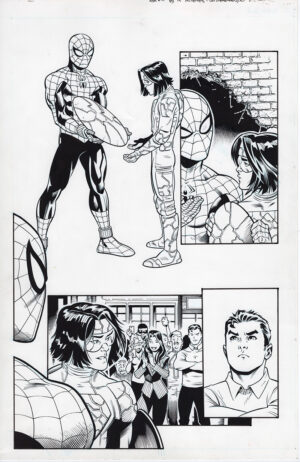 Amazing Spider-Man #14 Page 19 by Ed McGuinness and Wade von Grawbadger
