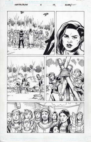 Mandalorian #4 Page 19 by Georges Jeanty and Karl Story