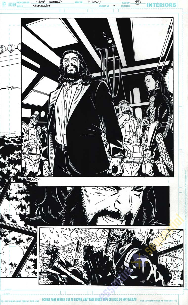 The Multiversity: The Society of Super-Heroes #2 Page 21 by Chris Sprouse and Karl Story 2 The Multiversity: The Society of Super-Heroes #2 Page 21 by Chris Sprouse and Karl Story - Image 2
