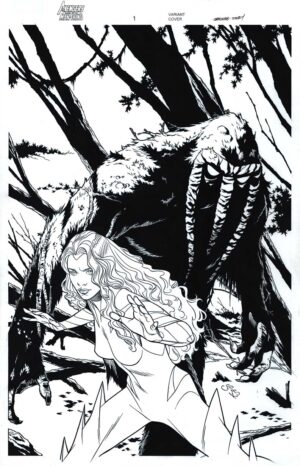 Avengers: Curse of The Man Thing #1 Variant Cover by Chris Sprouse and Karl Story