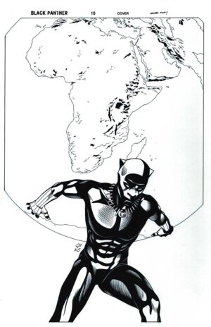 Black Panther #18 Cover by Chris Sprouse and Karl Story