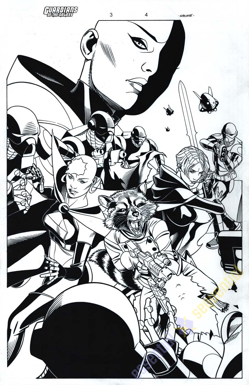 Guardians of the Galaxy #3 Page 4 by Chris Sprouse and Karl Story 1 Guardians of the Galaxy #3 Page 4 by Chris Sprouse and Karl Story