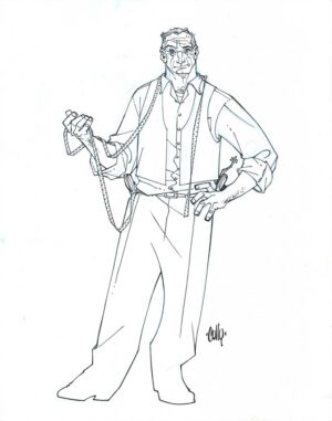 "The Tailor" Art Rosenbaum by Cully Hamner