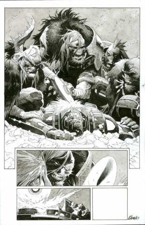 Planet Death #2 p.32 by Tomas Giorello