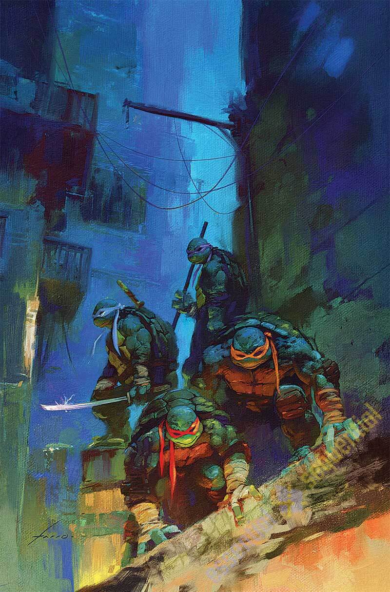 Teenage Mutant Ninja Turtles Variant #1 by Viktor Farro 1 Teenage Mutant Ninja Turtles Variant #1 by Viktor Farro