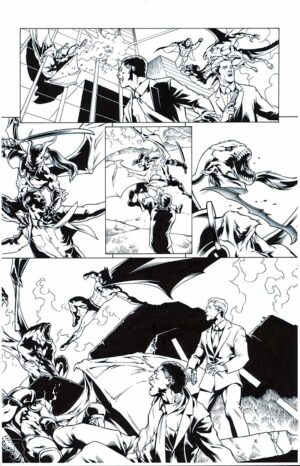 DC UNIVERSE LEGACIES #9 p.19 by Karl Story and Jesús Saíz