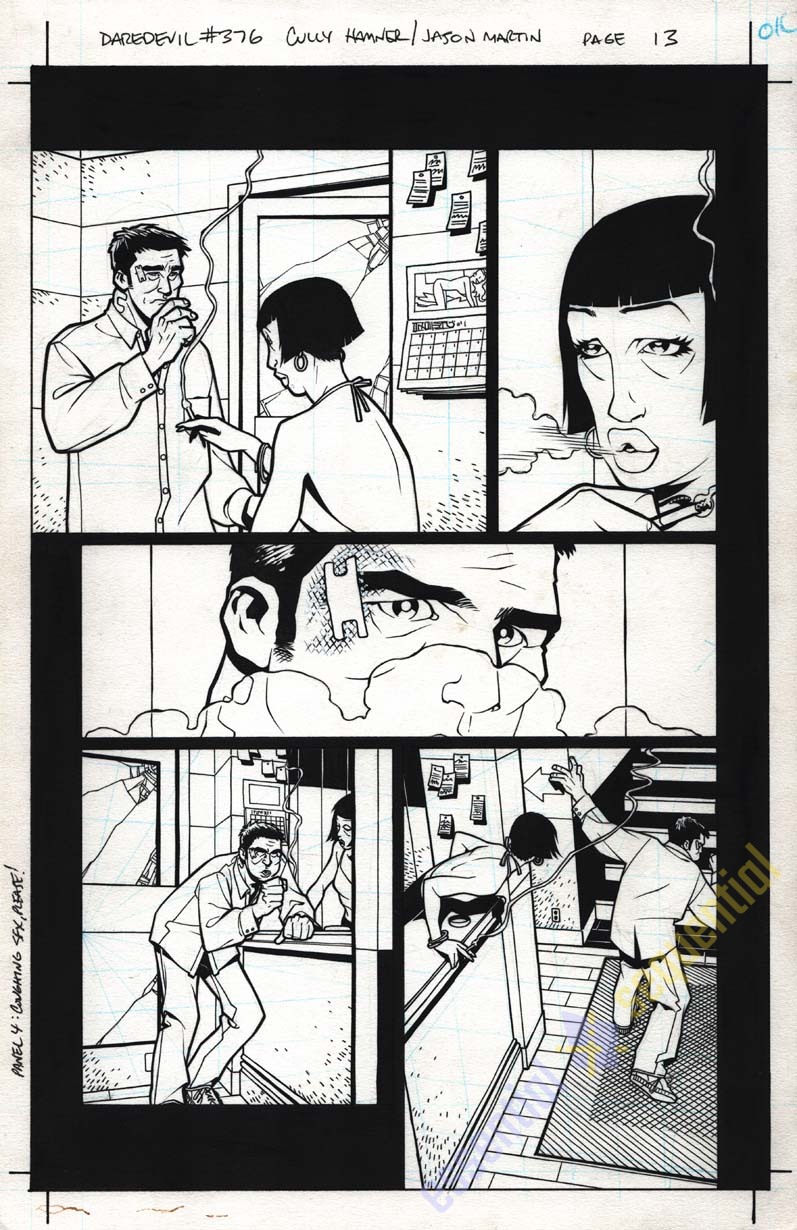 Daredevil #376 Page 13 by Cully Hamner 1 Daredevil #376 Page 13 by Cully Hamner