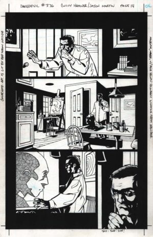 Daredevil #376 Page 14 by Cully Hamner