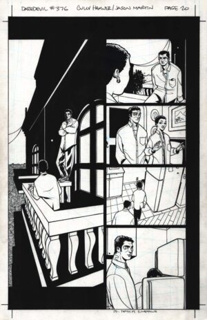 Daredevil #376 Page 20 by Cully Hamner