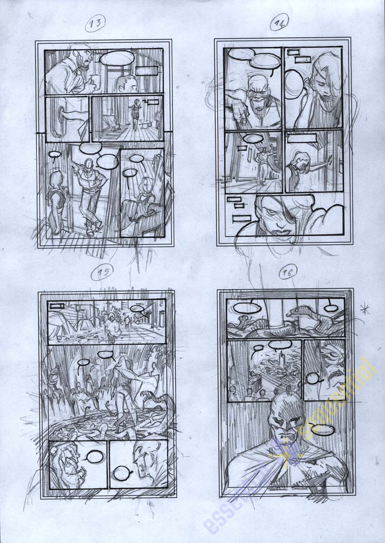 Nemesis Forever #4 Preliminary Art Pages 13 - 16 by Matteo Scalera 1 Nemesis Forever #4 Preliminary Art Pages 13 - 16 by Matteo Scalera