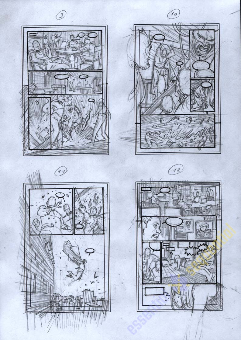 Nemesis Forever #4 Preliminary Art Pages 9 - 12 by Matteo Scalera 1 Nemesis Forever #4 Preliminary Art Pages 9 - 12 by Matteo Scalera