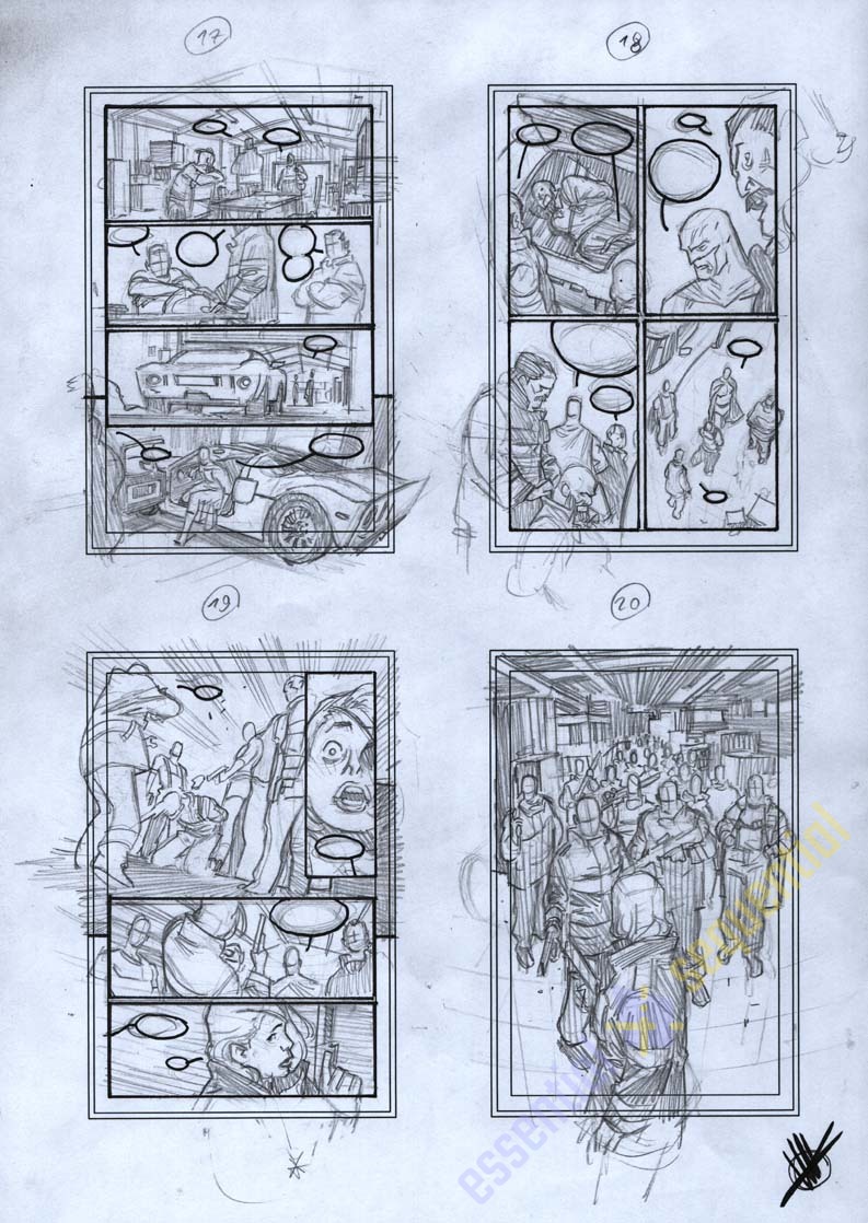 Nemesis Forever #5 Preliminary Art Pages 17 - 20 by Matteo Scalera 1 Nemesis Forever #5 Preliminary Art Pages 17 - 20 by Matteo Scalera