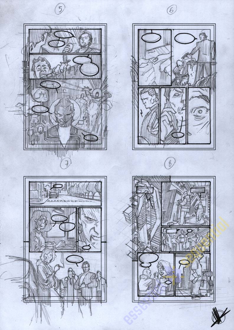 Nemesis Forever #5 Preliminary Art Pages 5 - 8 by Matteo Scalera 1 Nemesis Forever #5 Preliminary Art Pages 5 - 8 by Matteo Scalera