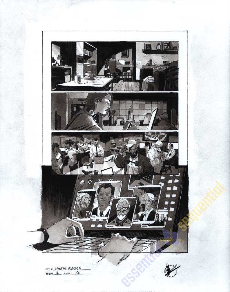 Nemesis Forever #4 Page 20 by Matteo Scalera 1 Nemesis Forever #4 Page 20 by Matteo Scalera