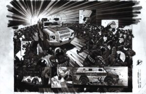 Nemesis Forever #4 Page 7 and 8 by Matteo Scalera