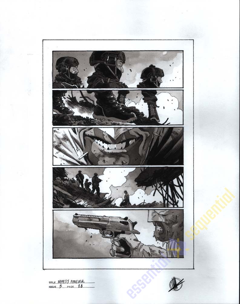 Nemesis Forever #5 Page 28 by Matteo Scalera 1 Nemesis Forever #5 Page 28 by Matteo Scalera