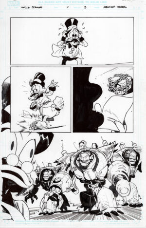 Uncle Scrooge #1 Page 3 by Mahmud Asrar
