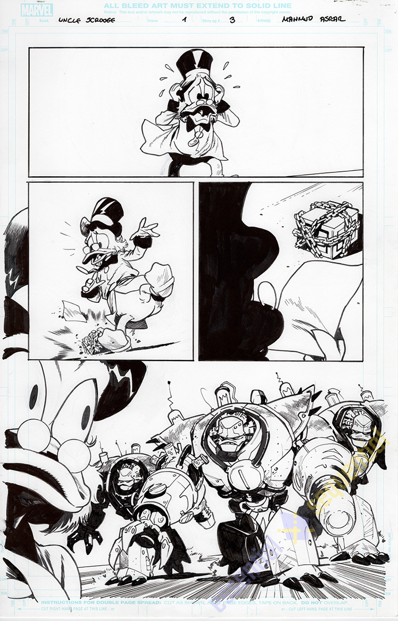 Uncle Scrooge #1 Page 3 by Mahmud Asrar 1 Uncle Scrooge #1 Page 3 by Mahmud Asrar