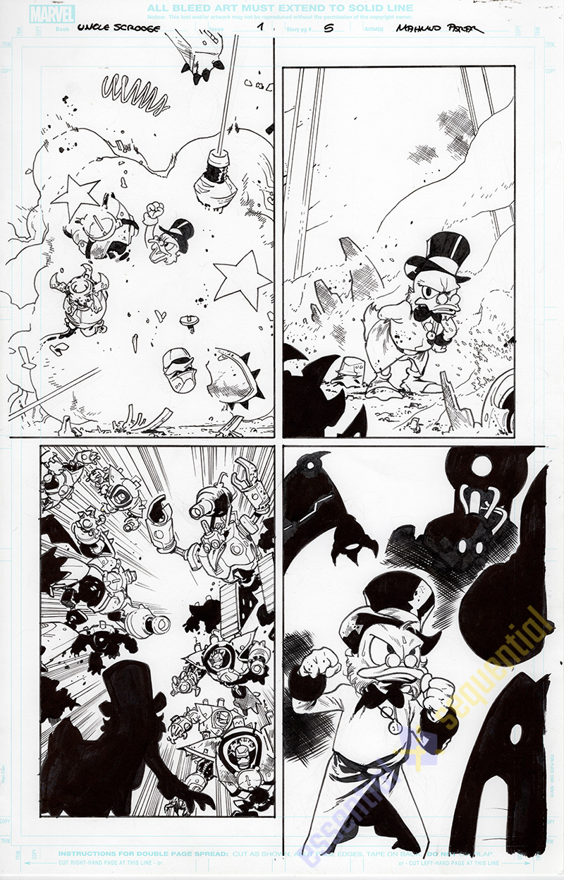 Uncle Scrooge #1 Page 5 by Mahmud Asrar 1 Uncle Scrooge #1 Page 5 by Mahmud Asrar