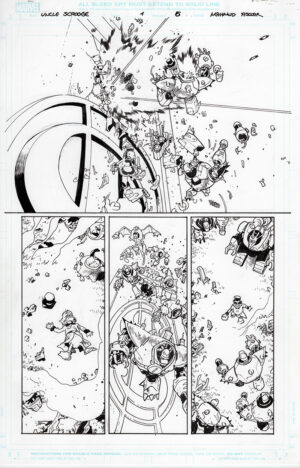 Uncle Scrooge #1 Page 6 by Mahmud Asrar