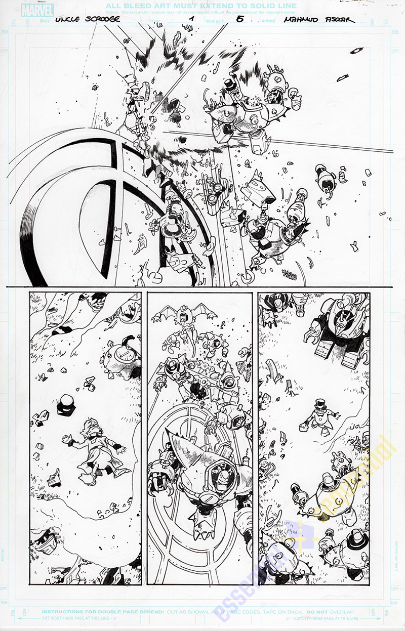 Uncle Scrooge #1 Page 6 by Mahmud Asrar 1 Uncle Scrooge #1 Page 6 by Mahmud Asrar