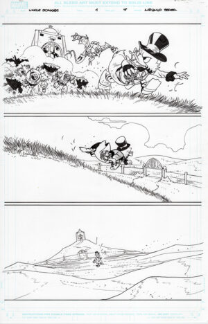 Uncle Scrooge #1 Page 7 by Mahmud Asrar