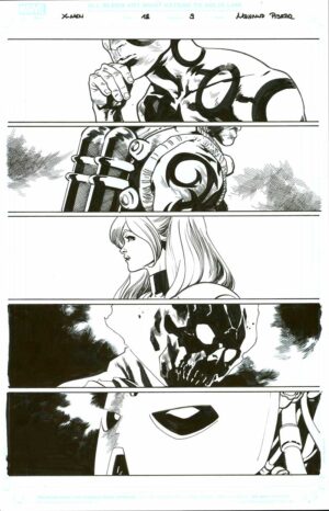 X-Men #18 p.9 by Mahmud Asrar