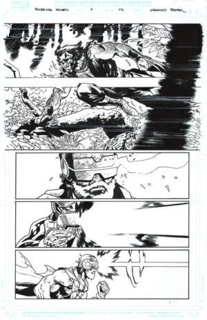 Amazing X-Men #1 Page 14 by Mahmud Asrar