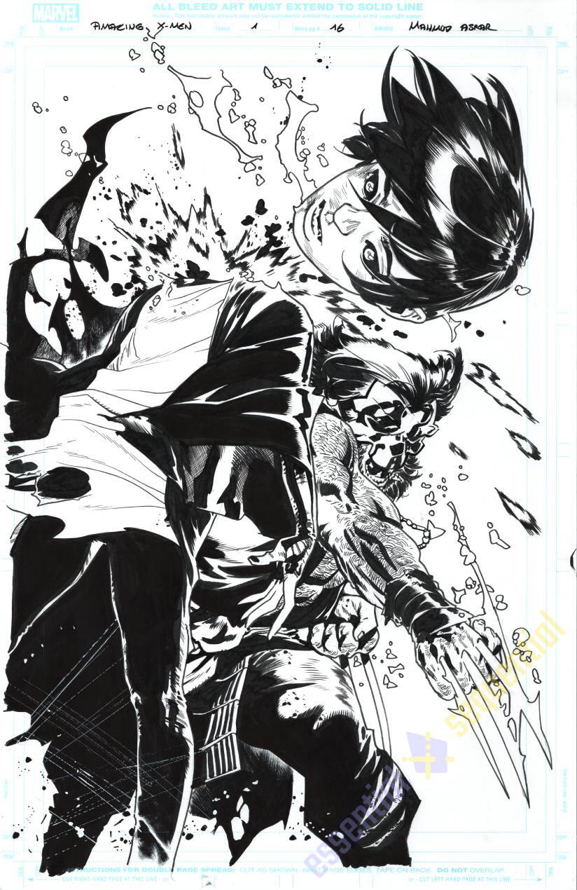Amazing X-Men #1 Page 16 by Mahmud Asrar 1 Amazing X-Men #1 Page 16 by Mahmud Asrar