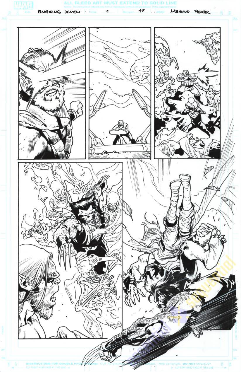 Amazing X-Men #1 Page 17 by Mahmud Asrar 1 Amazing X-Men #1 Page 17 by Mahmud Asrar