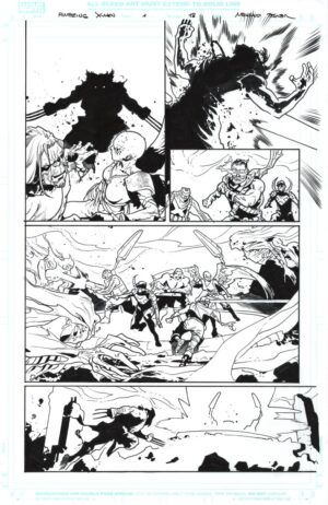 Amazing X-Men #1 Page 18 by Mahmud Asrar
