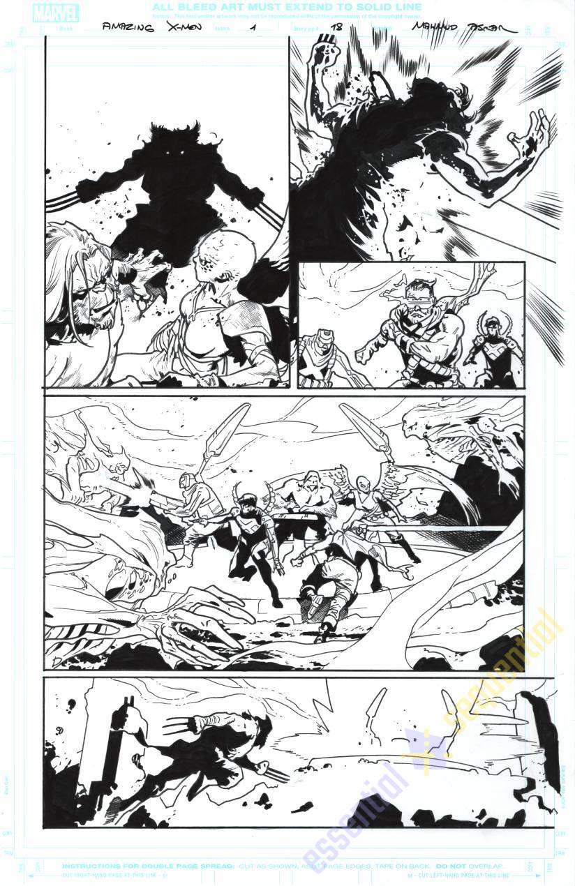 Amazing X-Men #1 Page 18 by Mahmud Asrar 1 Amazing X-Men #1 Page 18 by Mahmud Asrar