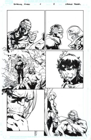 Amazing X-Men #1 Page 2 by Mahmud Asrar