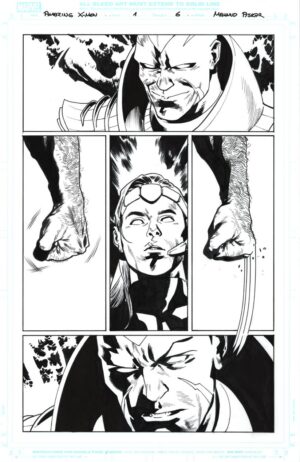 Amazing X-Men #1 Page 6 by Mahmud Asrar