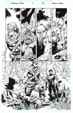 Amazing X-Men #1 Page 8 by Mahmud Asrar