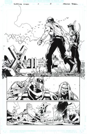 Amazing X-Men #1 Page 9 by Mahmud Asrar