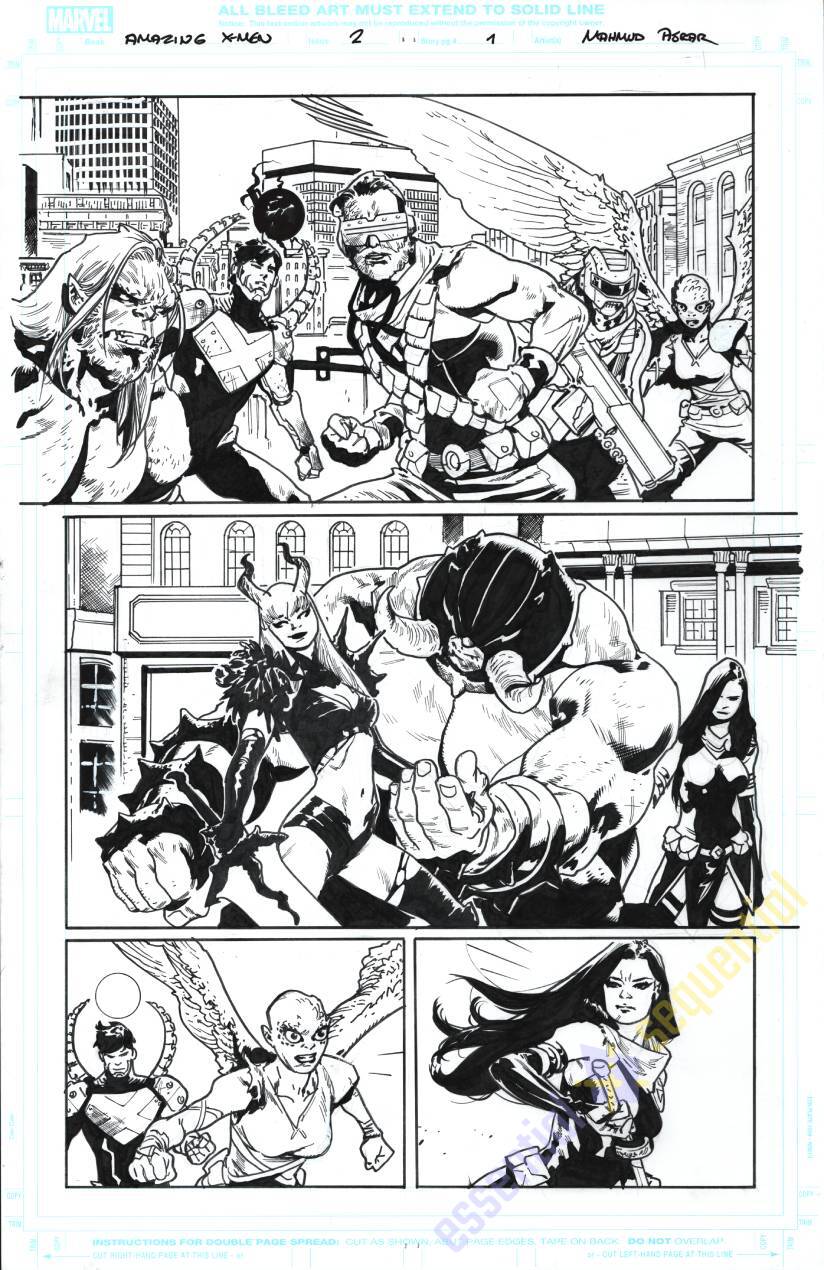 Amazing X-Men #2 Page 1 by Mahmud Asrar 1 Amazing X-Men #2 Page 1 by Mahmud Asrar