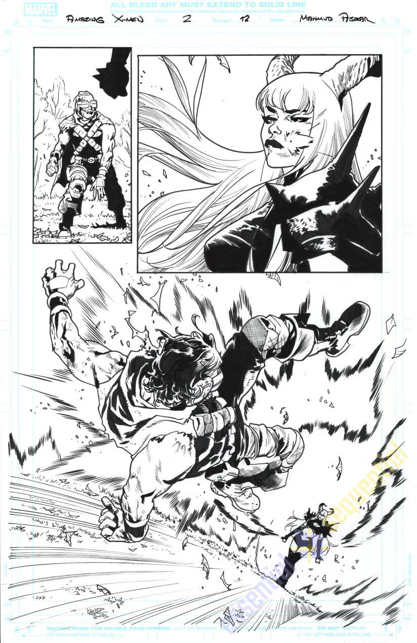 Amazing X-Men #2 Page 12 by Mahmud Asrar 1 Amazing X-Men #2 Page 12 by Mahmud Asrar