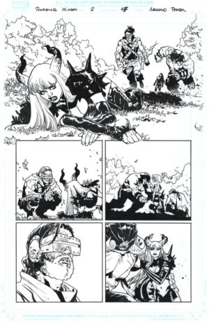 Amazing X-Men #2 Page 17 by Mahmud Asrar
