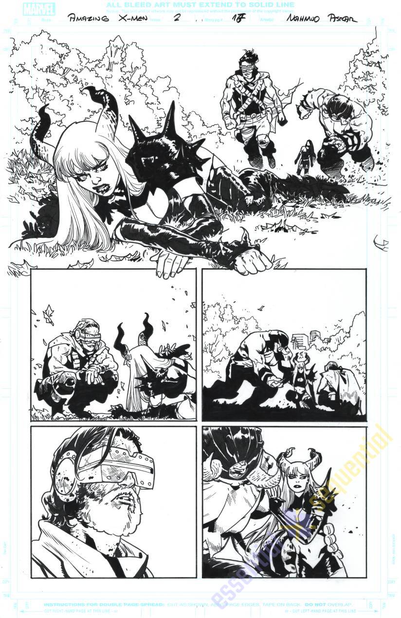 Amazing X-Men #2 Page 17 by Mahmud Asrar 1 Amazing X-Men #2 Page 17 by Mahmud Asrar