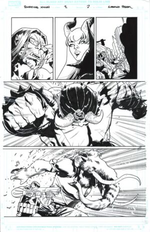Amazing X-Men #2 Page 2 by Mahmud Asrar