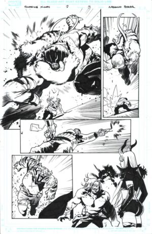 Amazing X-Men #2 Page 3 by Mahmud Asrar