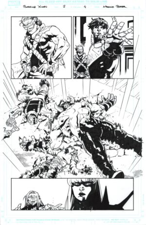 Amazing X-Men #2 Page 4 by Mahmud Asrar