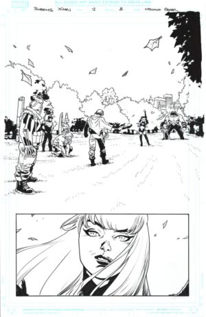 Amazing X-Men #2 Page 8 by Mahmud Asrar