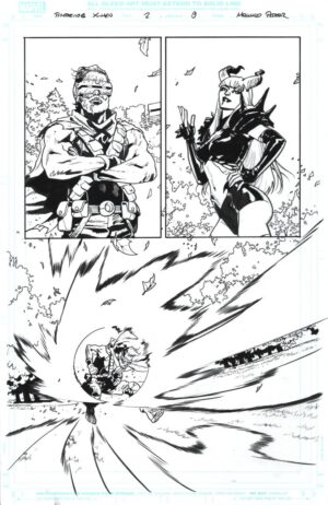 Amazing X-Men #2 Page 9 by Mahmud Asrar
